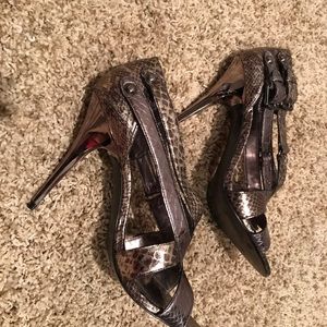 Guess High Heels Snakeskin